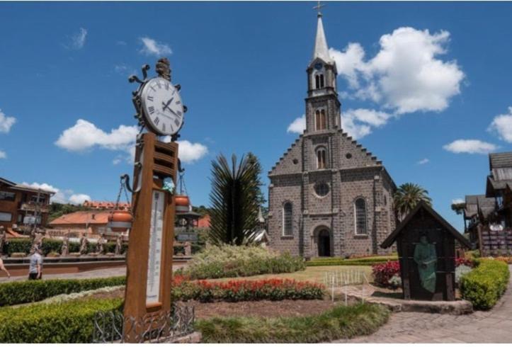 Suite Em Gramado, Proxima A Avenida Das Hortencias Dış mekan fotoğraf