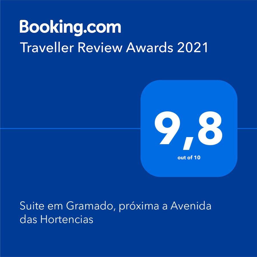 Suite Em Gramado, Proxima A Avenida Das Hortencias Dış mekan fotoğraf