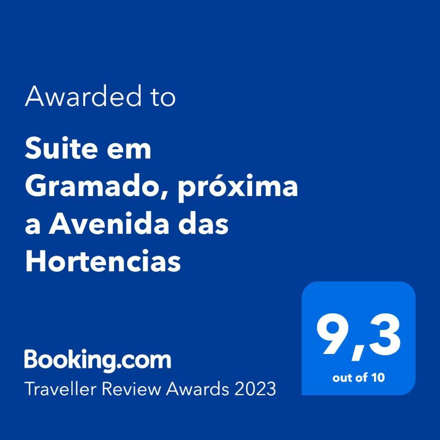 Suite Em Gramado, Proxima A Avenida Das Hortencias Dış mekan fotoğraf